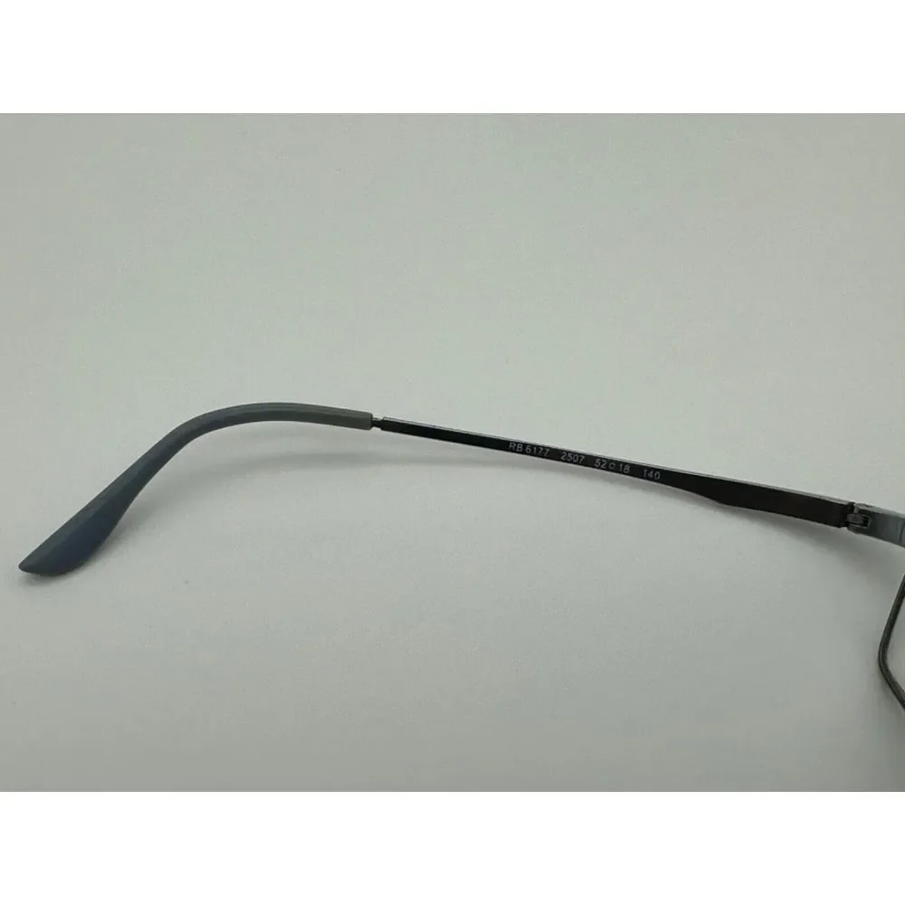 Ray‎ ban Rectangular  Eyeglasses RB 6177 2507 52-18-140 - Frames Only